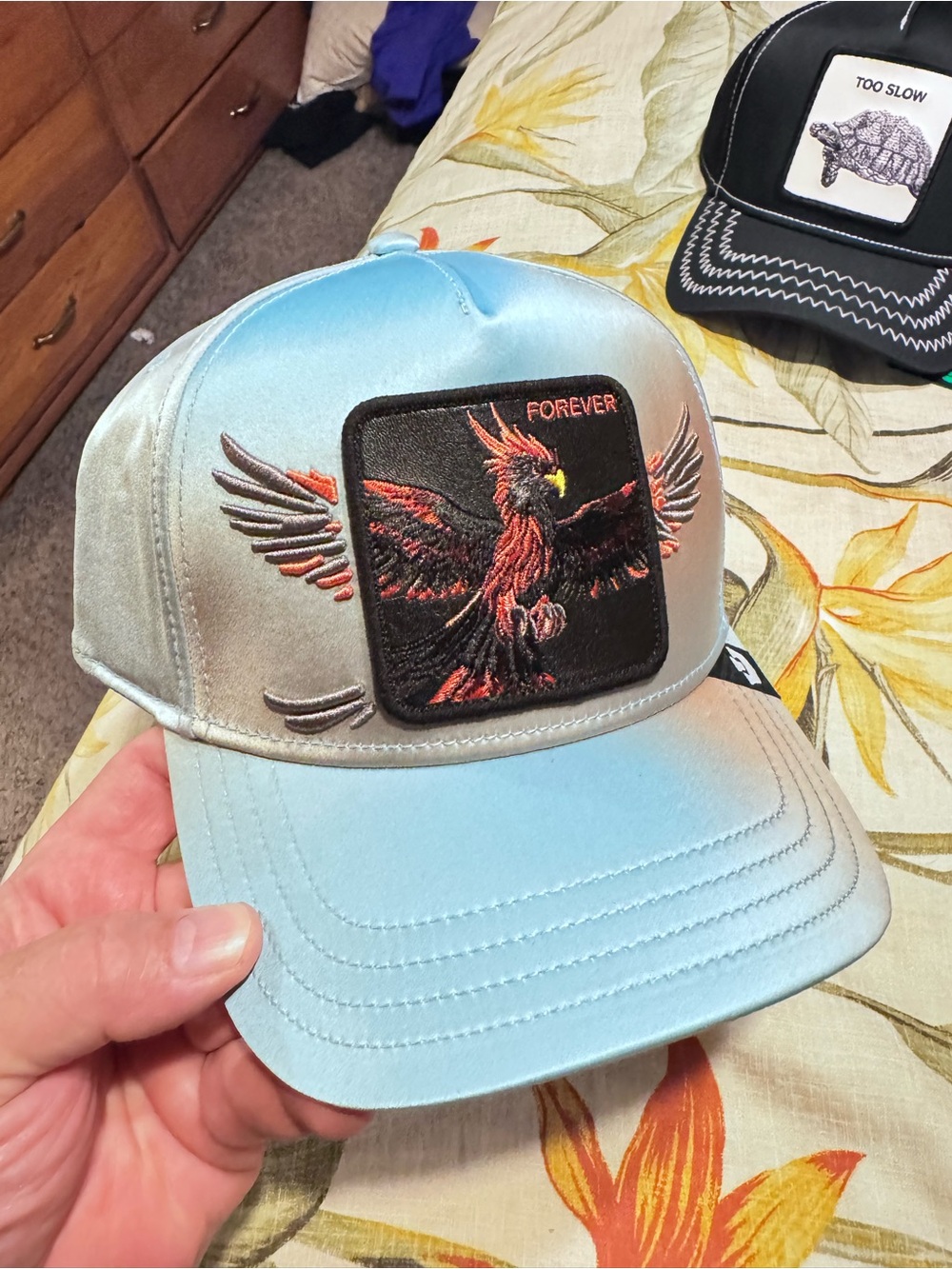 Goorin Bros. "NEVER STOP NEVER STOPPING" Trucker Hat. SnapBack NWT
